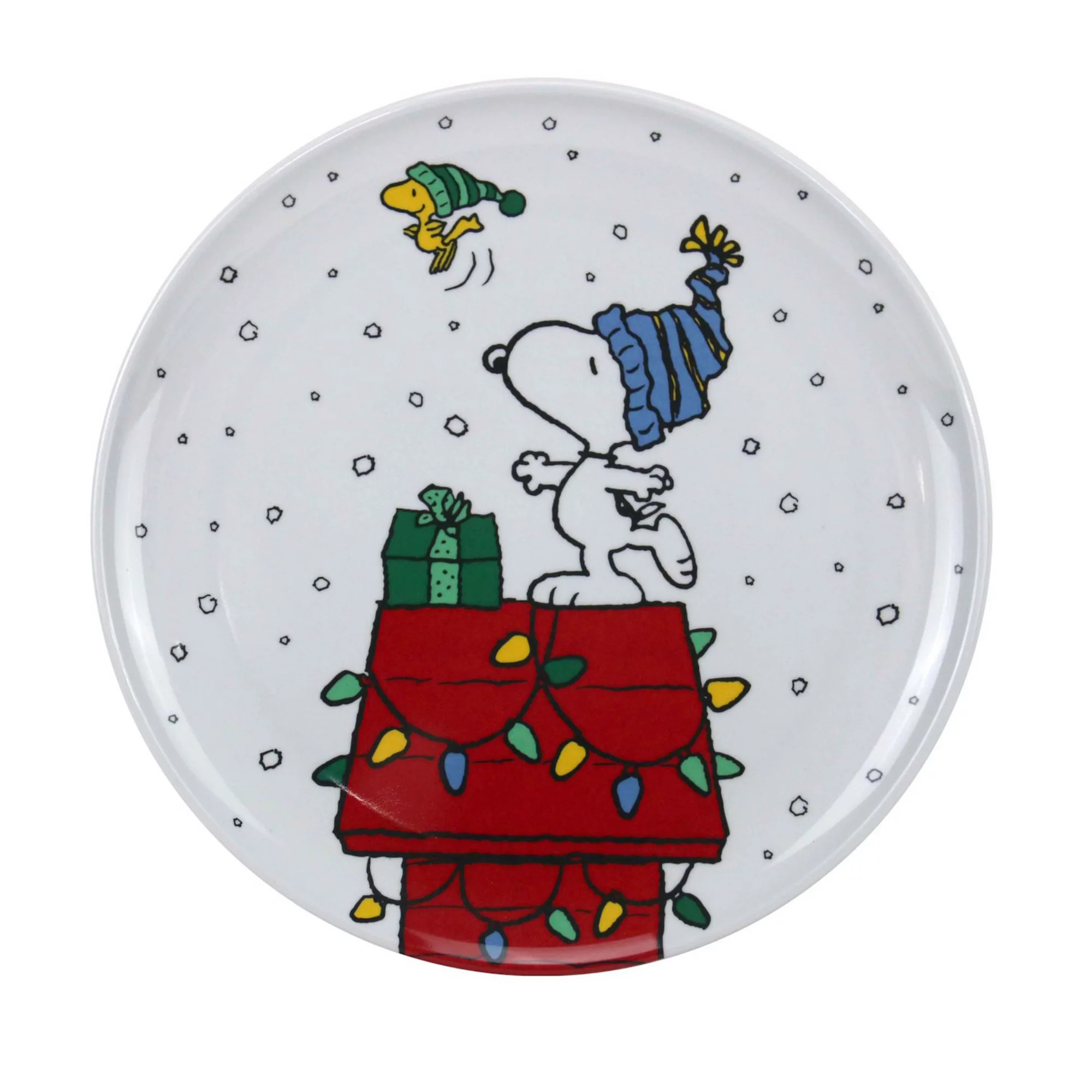 St. Nicholas Square® Peanuts Snoopy Holiday Salad Plate | Kohl's