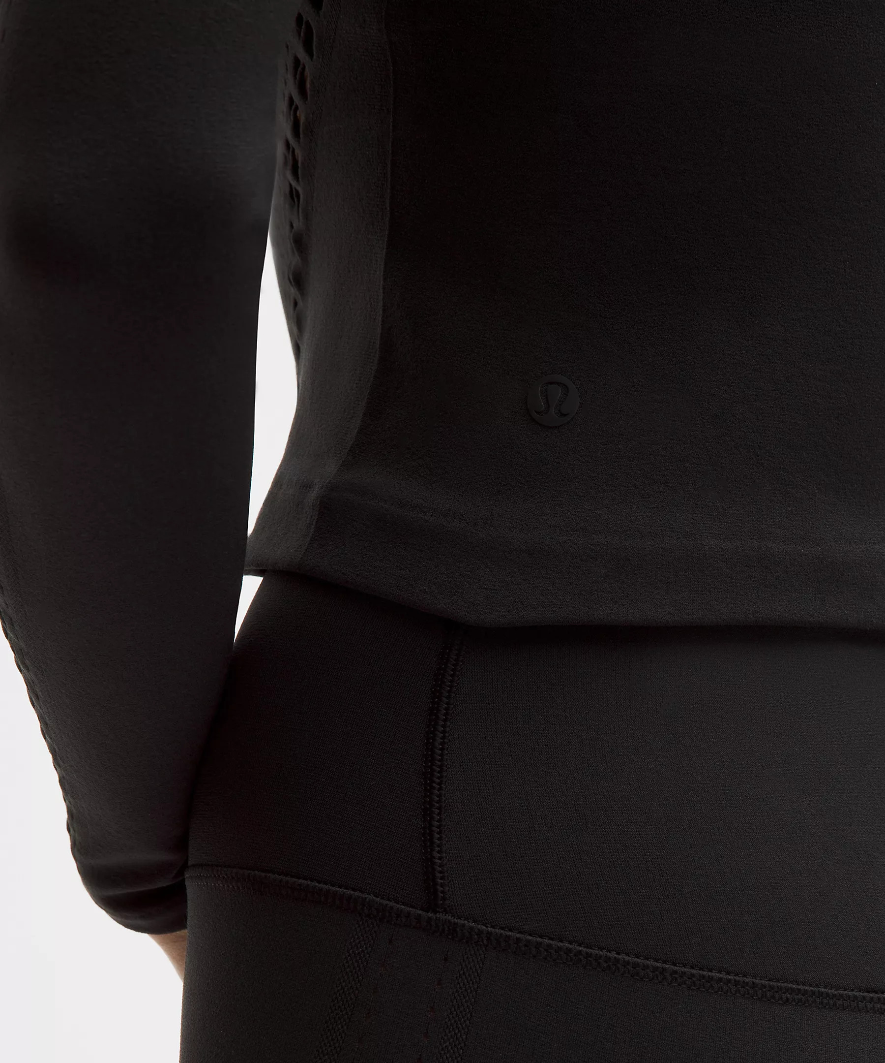 RevealKnit Eyelet Crewneck Long-Sleeve Shirt | Lululemon (US)