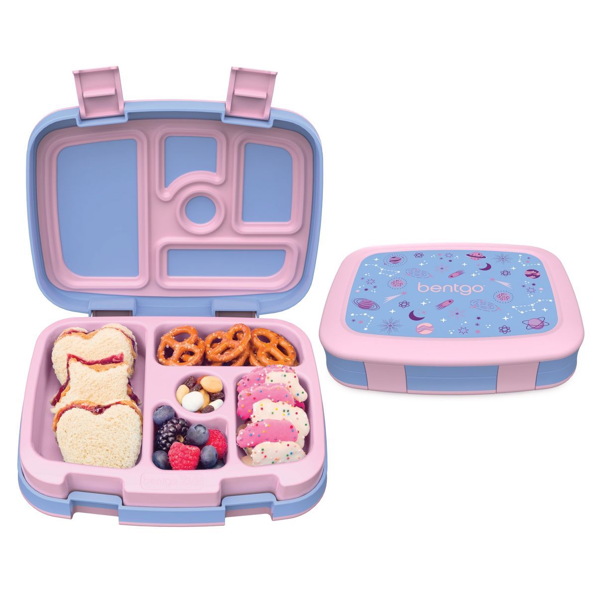 Bentgo Kids' Leakproof Bento Lunch Box - Lavender Galaxy | Target