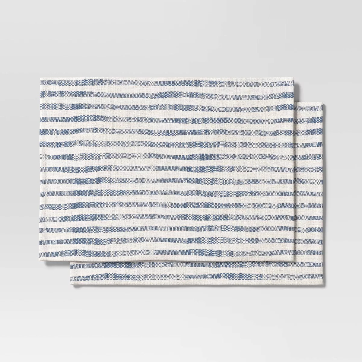 2pk Placemat Blue Striped - Threshold™ | Target