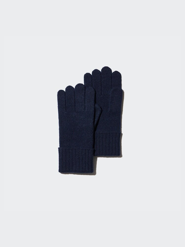 100% Cashmere Knit Gloves | UNIQLO (UK)