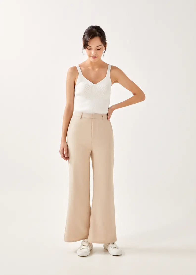 Pvara Petite Flare Pants | LOVEBONITO SINGAPORE PTE LTD