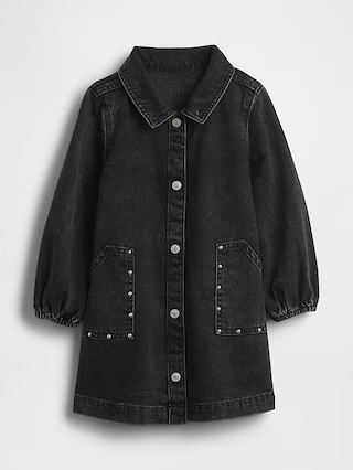 Baby & Toddler Denim Studded Pocket Dress | Gap (US)