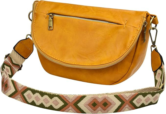 Yopria Small Crossbody Bags For Women, Shoulder Handbags,Belt Bag,Fanny Pack,Wallet Satchel Purse... | Amazon (US)