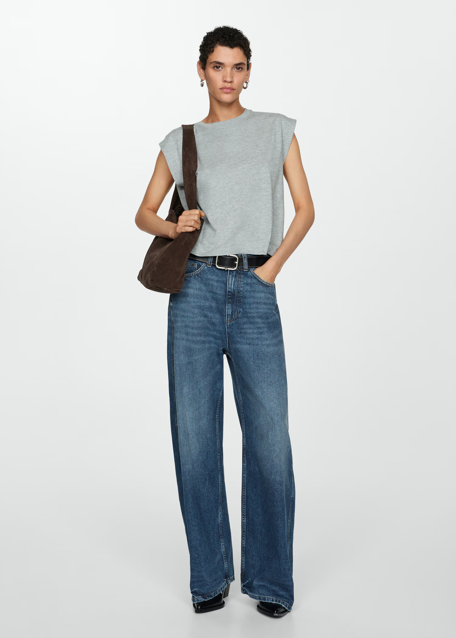 Camilla high-rise balloon jeans - Woman | MANGO USA | MANGO (US)
