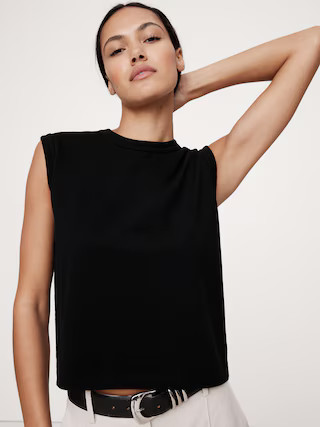 Vintage Cotton Muscle Tank | Banana Republic (US)