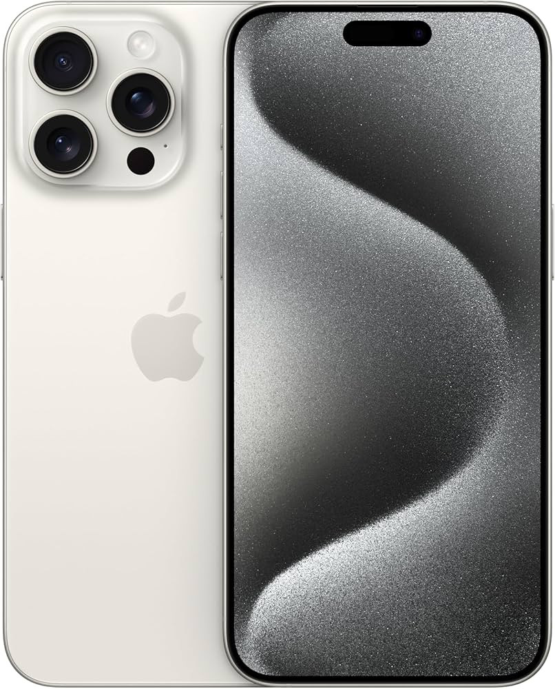 Apple iPhone 15 Pro Max (256 GB) - White Titanium | [Locked] | Boost Infinite plan required start... | Amazon (US)