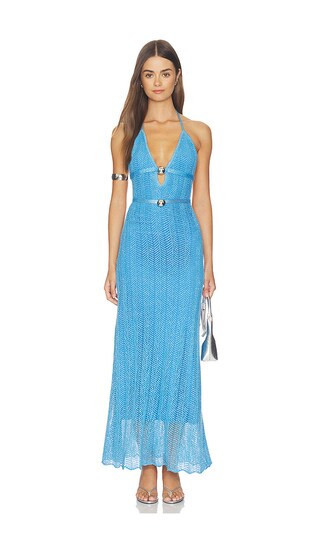 Capittana Ariel Maxi Dress in Blue. - size XS/S | Revolve Clothing (Global)