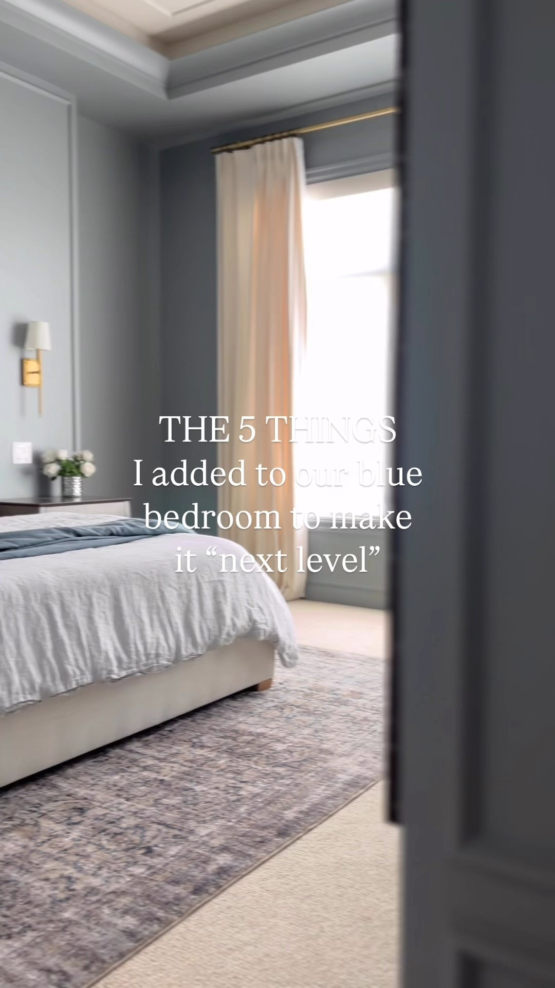 Creating our bedroom haven with these key pieces and details for ultimate cozy factor, tranquility, peace, and comfort. 

Keep it simple. Keep distractions to a minimum. My bedroom is not where I want extra  visual stimulation. It’s where I want to relax, unwind, and find calm.

Bedroom, bedroom refresh, blue bedroom, upholstered bedframe, linen bedding, bedding set, vital bedding, soft rug, bedroom rug, Loloi, amber Lewis, Cloudpile rug, linen curtains, pinch plate curtains, bedroom curtains, stripe bedding, dark nightstand, night stand, nightstand, chaise lounge, chaise, brown furniture, throw blanket, sconces, 

#LTKU #LTKFamily #LTKHome