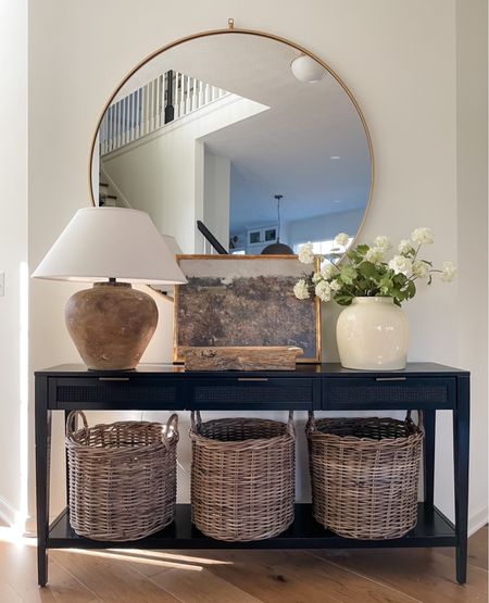 Spring console table styling inspo: Target, Wayfair, McGee and Co, Arhaus and more. 

#LTKsalealert #LTKhome #LTKSeasonal