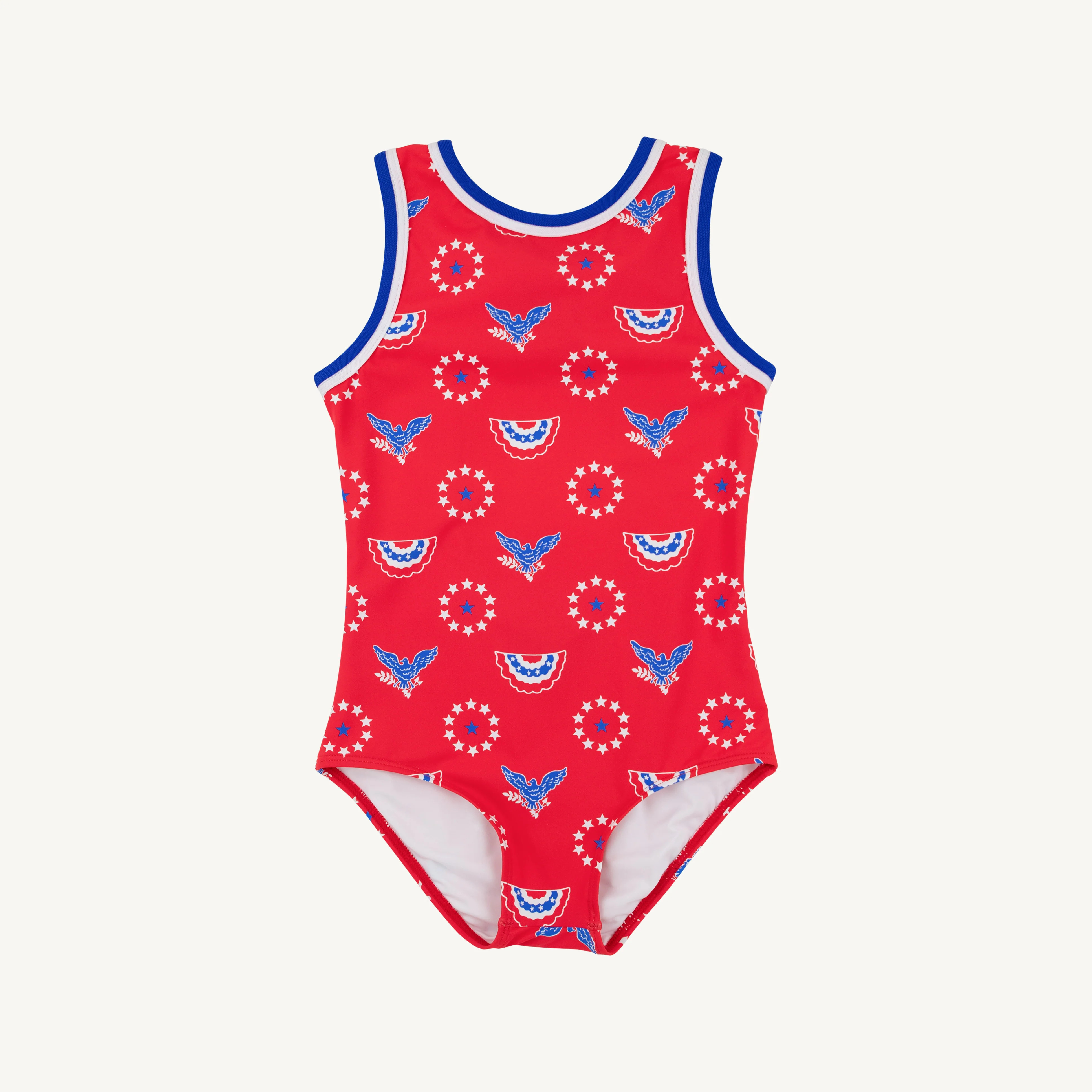 Samantha Swimsuit - Star Spangled Swag with Rockefeller Royal & Worth | The Beaufort Bonnet Company