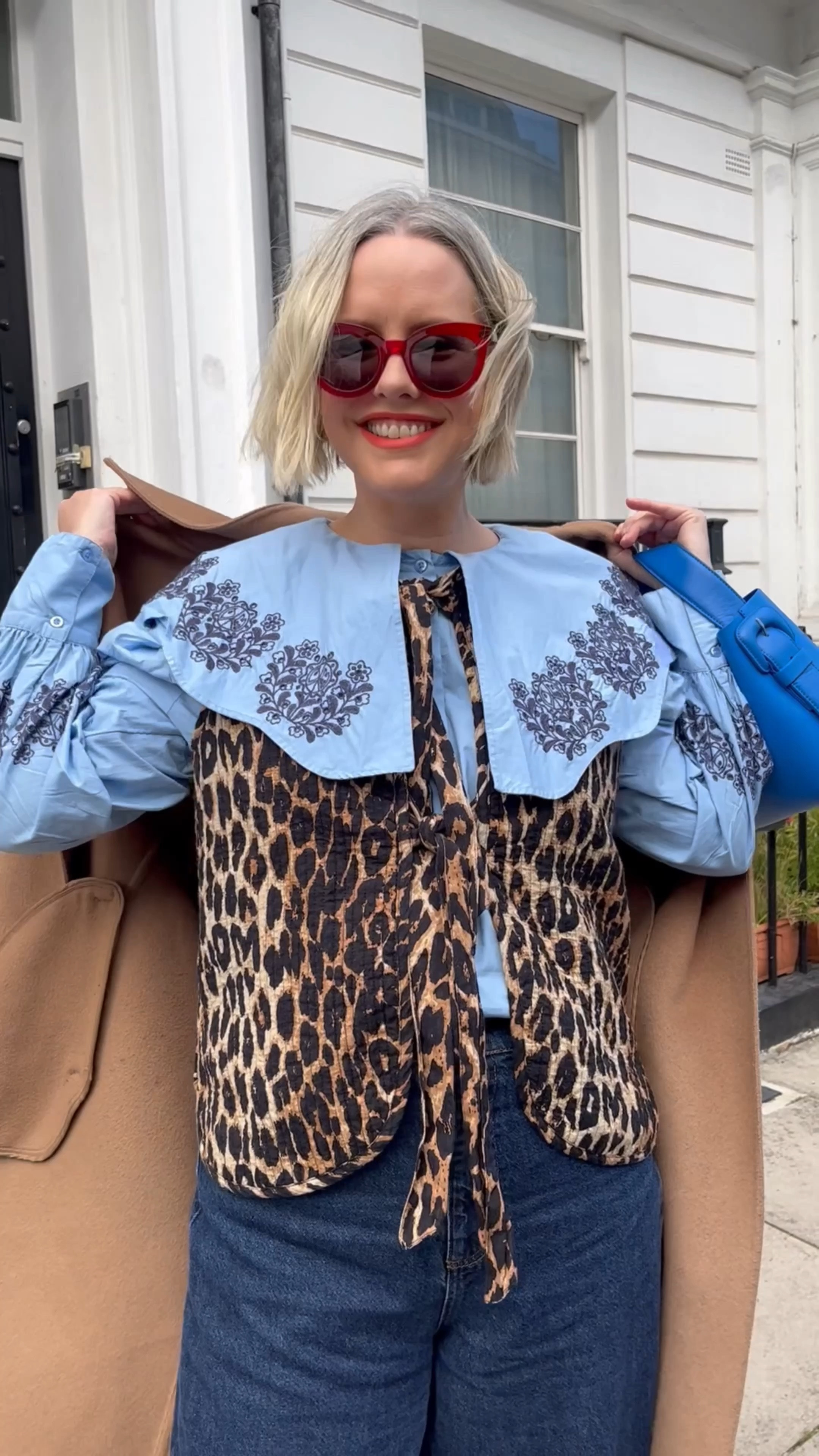 Coat, UNIQLO, Bag, ARKET, Bow Gilet, ASOS, Adidas Gazelle, Office, Jeans, M&S, Embroidered Shirt 

#LTKeurope #LTKSeasonal #LTKstyletip