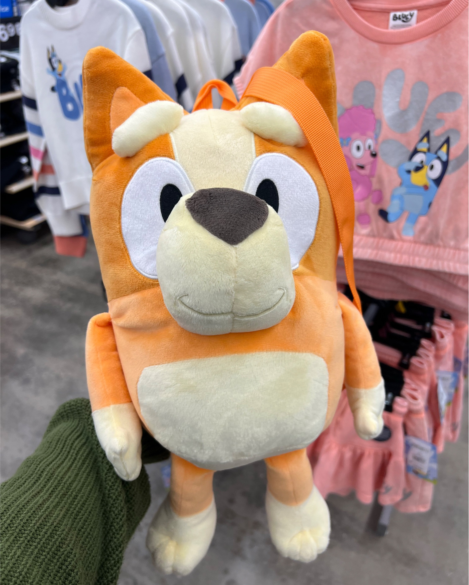 Bingo Plush Backpack at Walmart 
Bluey and Hello Kitty also available! 

#bingo #bluey #plush #backpack #kids #toddlers #walmart #hellokitty

#LTKGiftGuide #LTKKids #LTKItBag