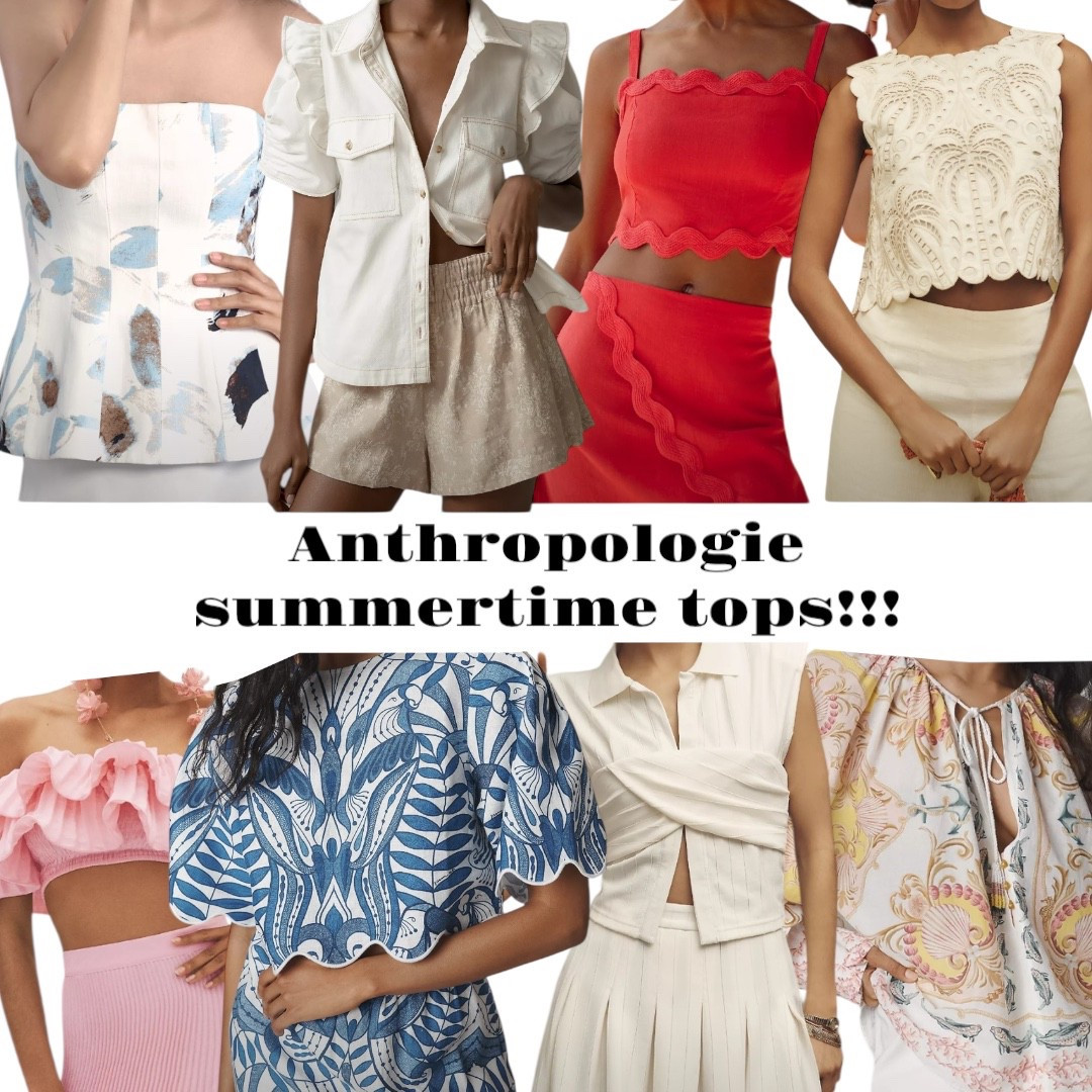 Cute and dressy summer tops from Anthropologie!!!👚☀️🍹



#LTKStyleTip #LTKSummerEdit #LTKBeauty