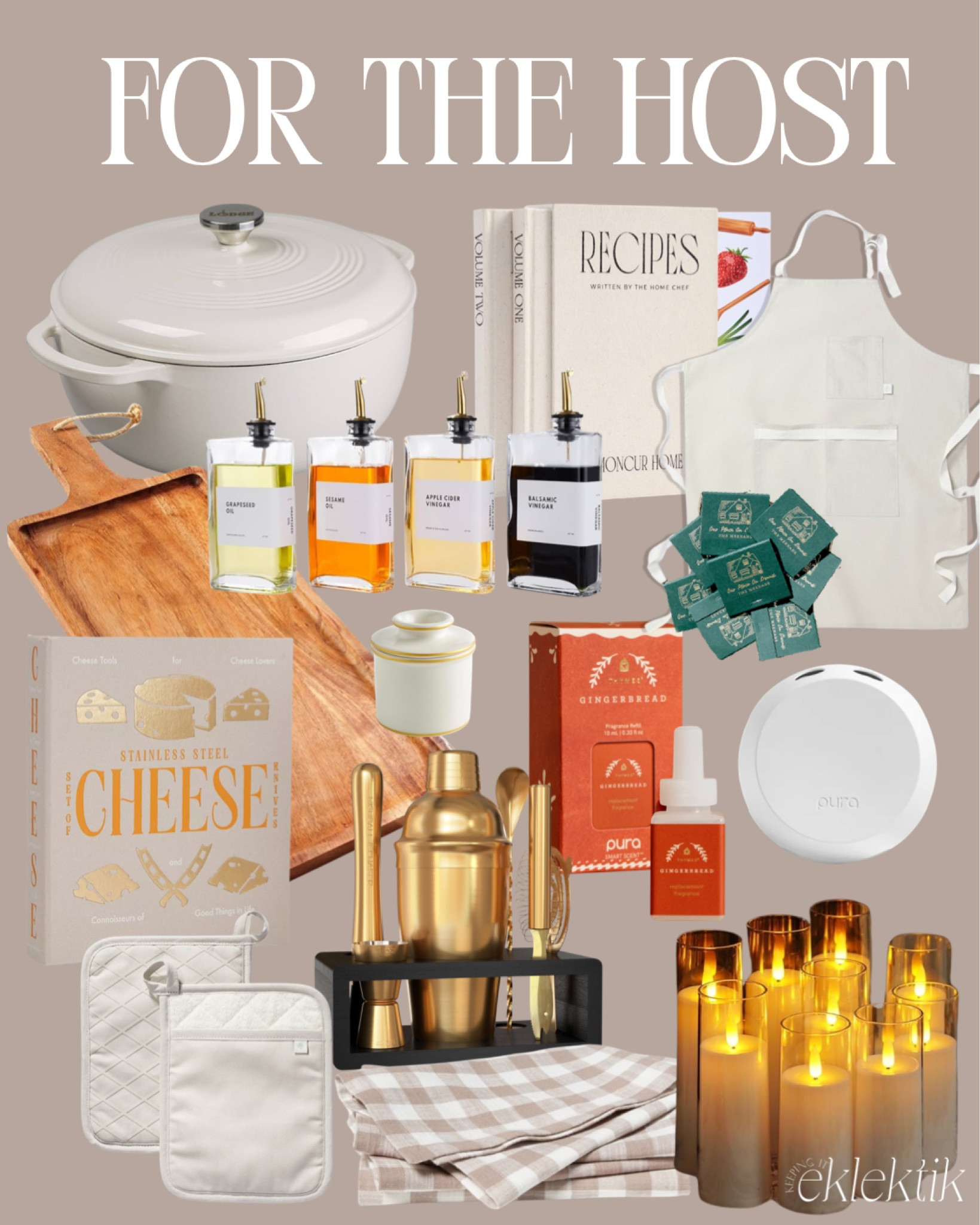 gifts for your favorite host 🫶🏻 these gifts for the host in your life are so good. from ambiance candles, pura scents, bar ware & entertaining basics, they’ll be sure to love the vibes! 

#LTKHome #LTKHoliday #LTKGiftGuide