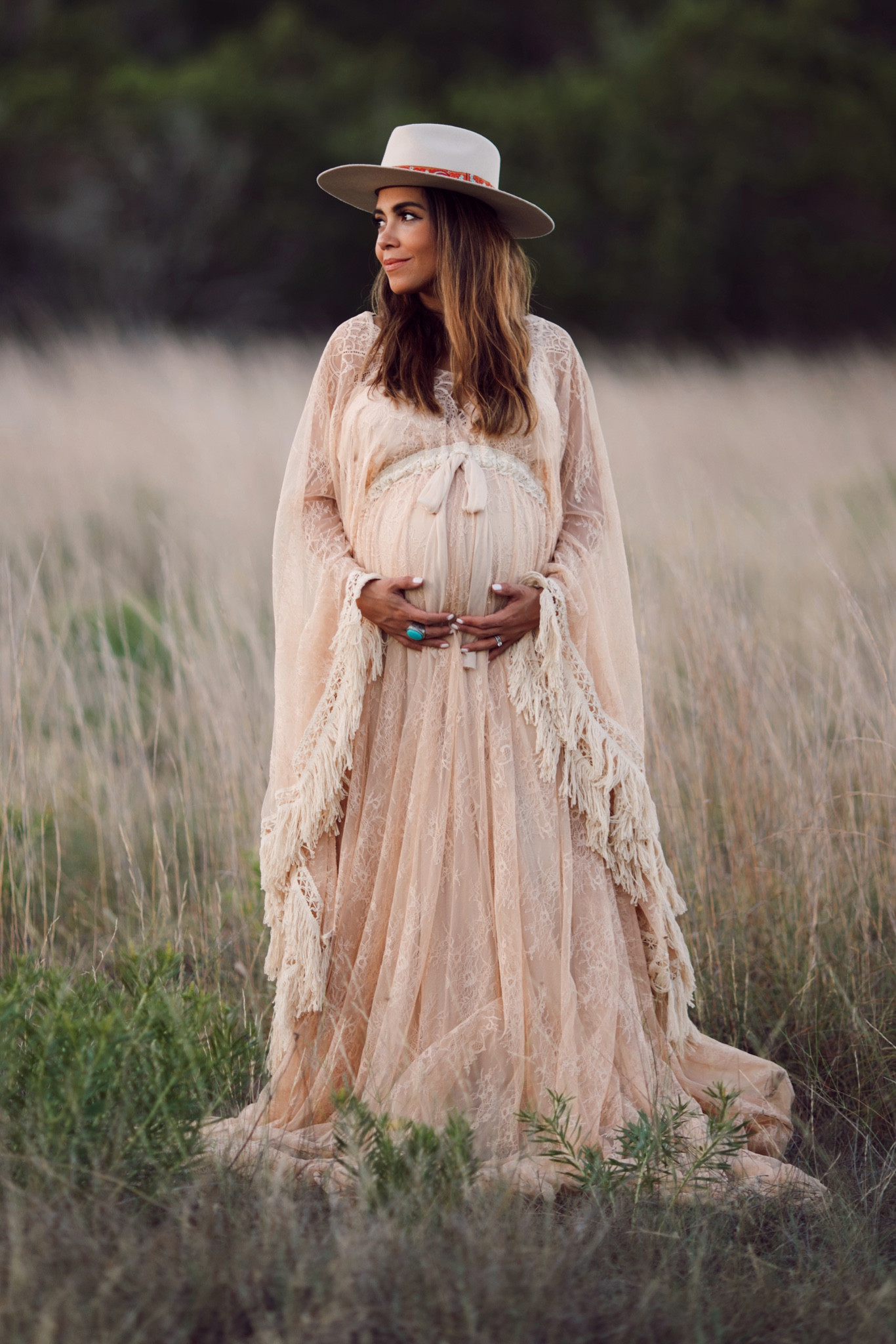 Maternity dress 
Boho dress 
Womens hat 

#LTKbump #LTKstyletip #LTKbaby