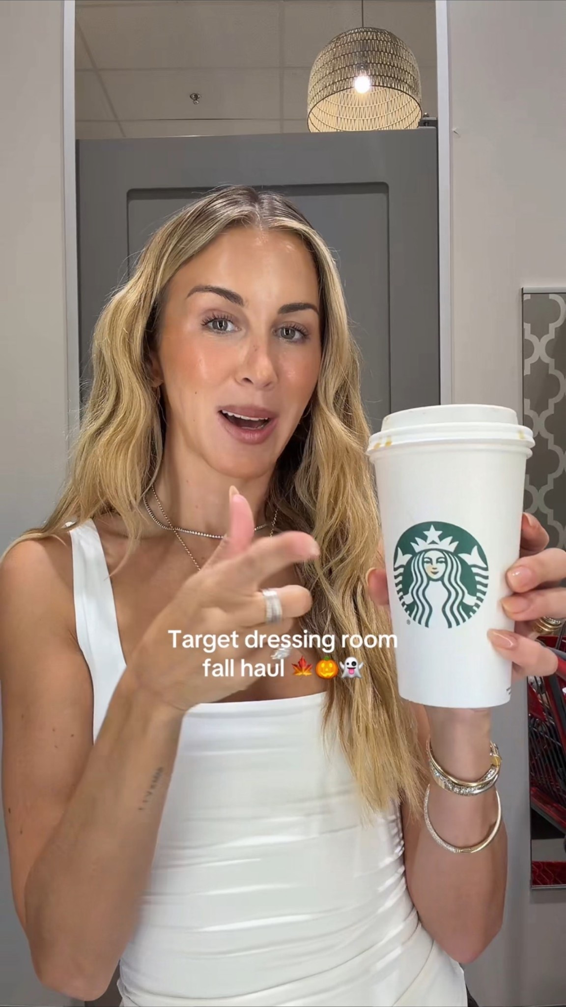 Full target haul, wearing xs in all everything runs true to size