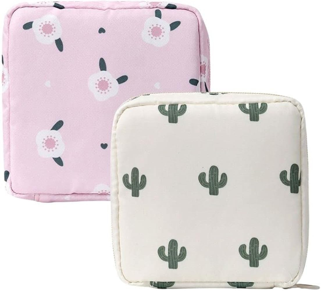 2PCS Mini Makeup Bag,Cute Pocket Cosmetic Bag,Portable Small Make Up Bags for Women,Travel Cosmet... | Amazon (US)