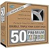 Closet Complete Baby Velvet Hangers, Premium Quality, True-Heavyweight, Virtually-UNBREAKABLE, Ul... | Amazon (US)