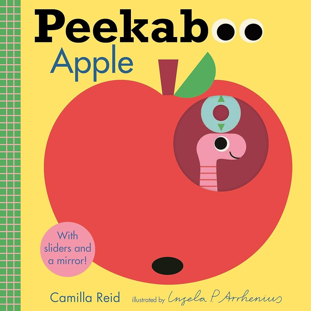 Peekaboo: Apple: (An Interactive Board Book for Babies & Toddlers with Mirror & Sliders to Push, ... | Amazon (US)
