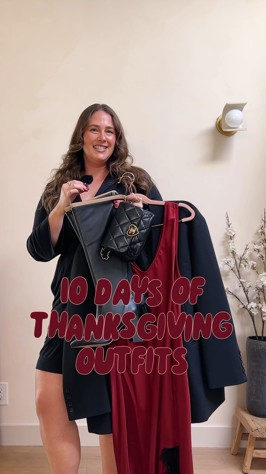 Day 3! We are getting dressy today! 

Dress: size XXL
Blazer: is from The Frankie Shop — size M (runs very oversized)
Boots: wide calf


#LTKHoliday #LTKMidsize #LTKTall