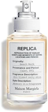 Maison Margiela - Replica - Beachwalk Eau de Toilette - Fresh Fragrance - With Bergamot, Ylang Yl... | Amazon (US)