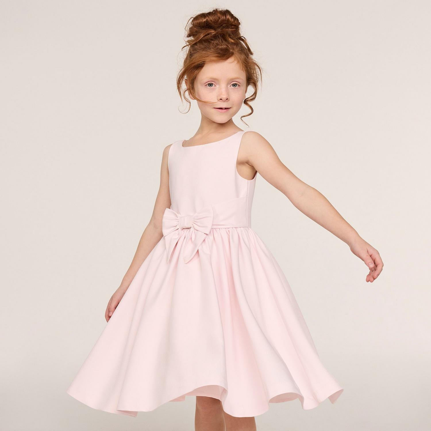 Satin Bow Dress | Janie and Jack