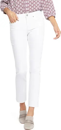 Sheri Frayed Hem Slim Jeans | Nordstrom