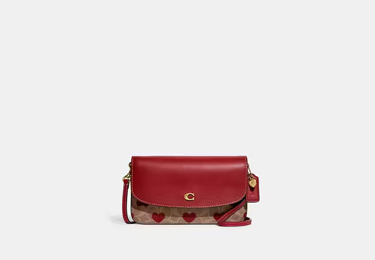 Hayden Crossbody In Signature Canvas With Heart Print | Coach (US)