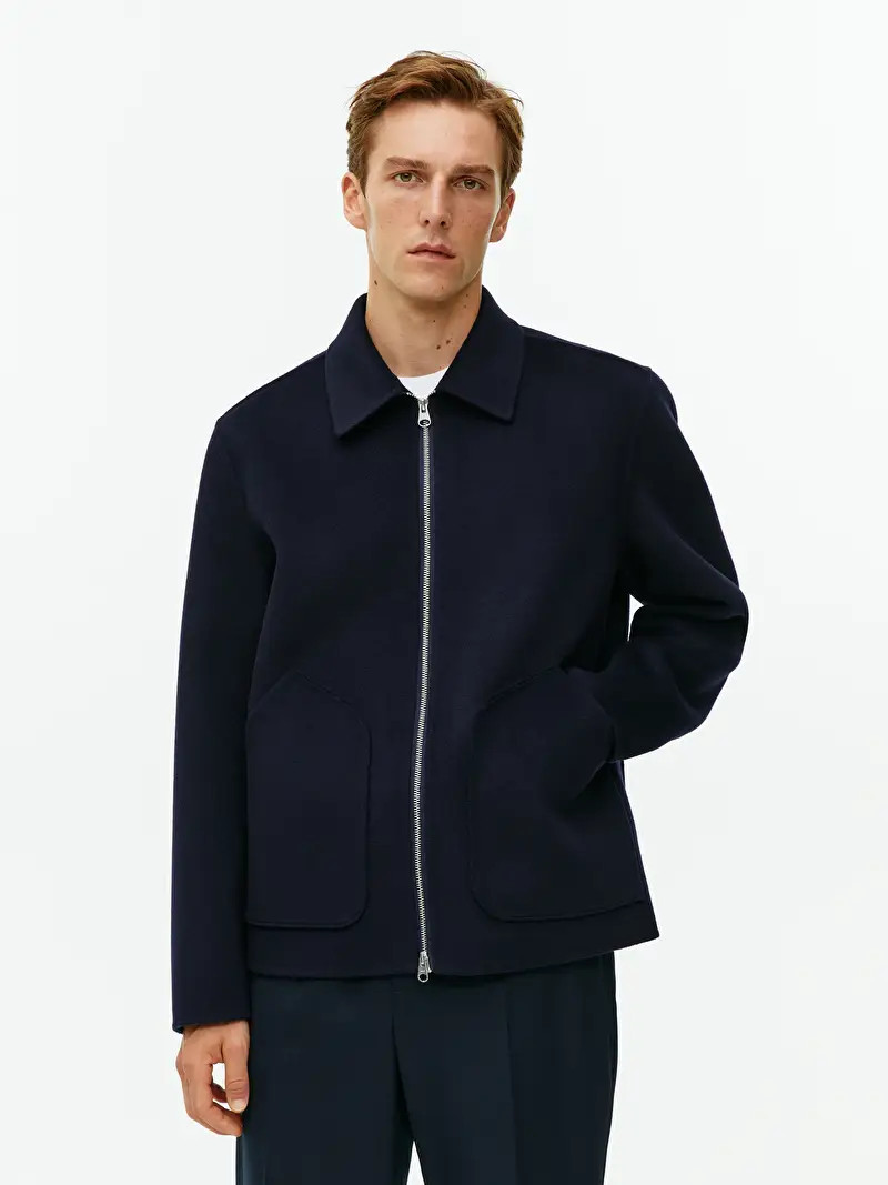 Short Double-Face Wool Jacket | ARKET (US&UK)