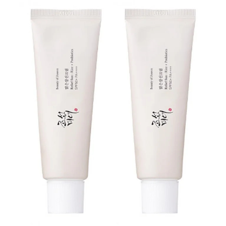 2 pack Beauty of Joseon Relief Sun : Rice + Probiotics SPF50 1.69oz each | Walmart (US)