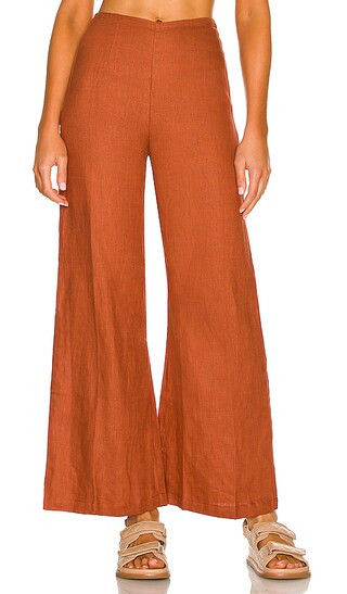 Ottavio Pants in Plain Spice | Revolve Clothing (Global)