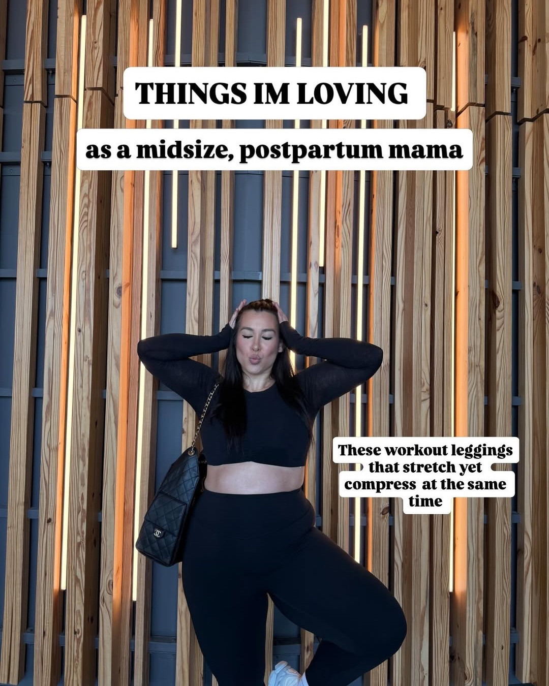 These black workout leggings have great stretch to them but also the perfect amount of compression! 
-
-
-
@victoriassecret, activewear, workout outfit, midsizee

#LTKMidsize #LTKfitnessgoals #LTKActive