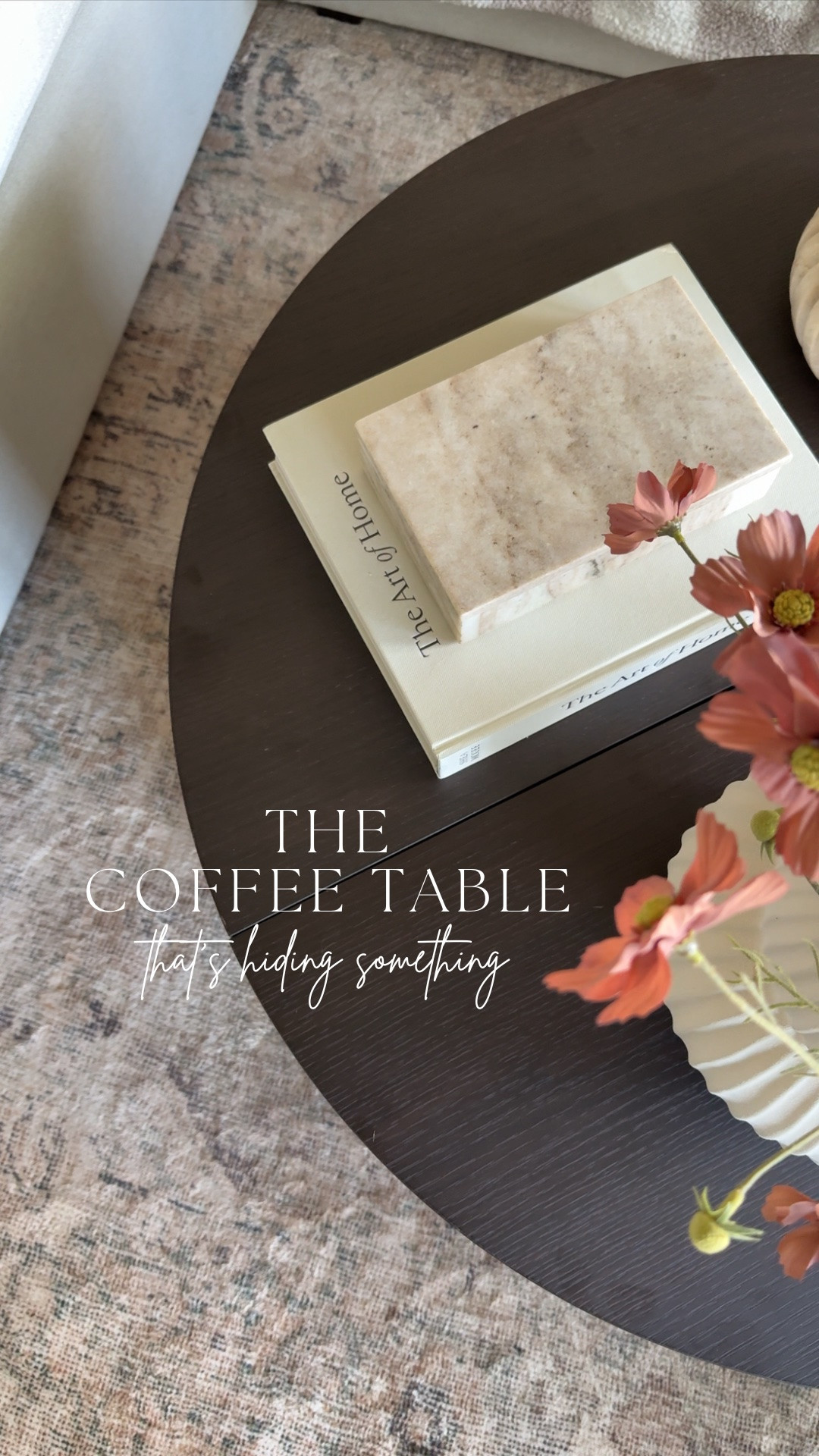 It looks like a beautiful fluted coffee table, but it does so much more. The lift-top creates a convenient workspace, the large center compartment offers hidden storage, and the side cabinets provide even more room to keep everyday clutter out of sight.

#LTKHome