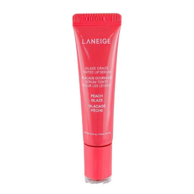 Laneige Glaze Craze Tinted Lip Serum (Peach Glaze) - 0.42 oz - Get the ultimate glazed glow with skincare-powered shine | Target