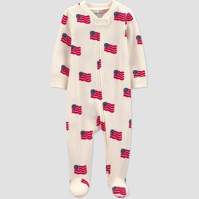 Carter's Just One You® Baby USA Flag Graphic Sleep N' Play - Cream Newborn | Target