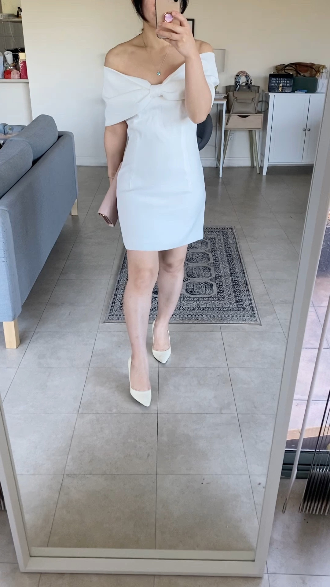 The dress that is my go-to for special occasions. Happy Valentines in white 🤍 #LTKxMeshki2026

p.s. Wearing XS, true to size. Definitely a mini dress, even on my petite 150cm (5 ft) height. Stretchy fabric with some give, especially love the button details at the back. 

#meshki #whiteminidress #bachelorettedress



Have also linked a few similar style mini dresses from Meshki that I thought looked cute, and the last two dresses are on sale for <$100! 

#LTKaustralia #LTKwedding