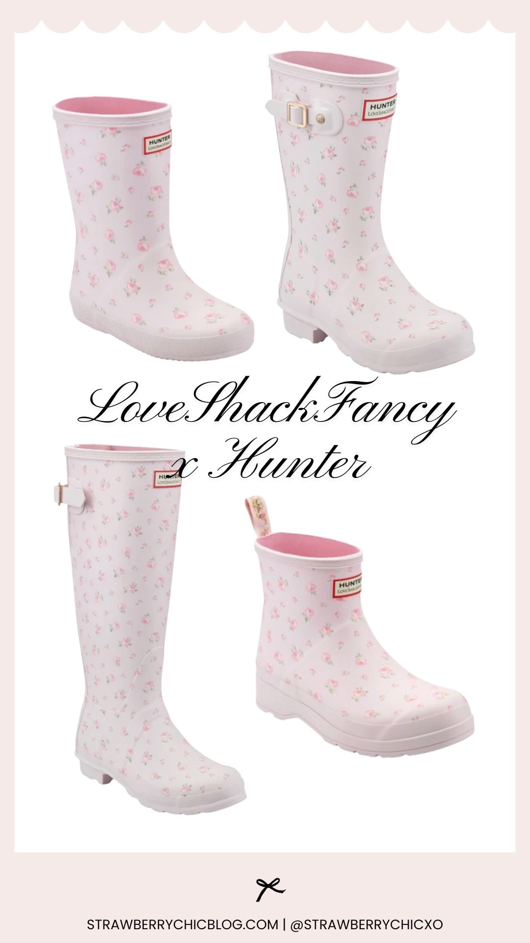 New loveshackfancy x hunter boots collection just dropped and sizes are going fast! So cute for a matching mommy and me moment

#LTKmomlife #LTKKids #LTKBaby