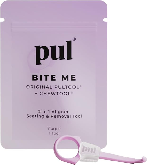 PUL 2-in-1 Aligner Removal Tool and Chewies for Invisalign Aligners, Retainers and Trays - Patent... | Amazon (US)