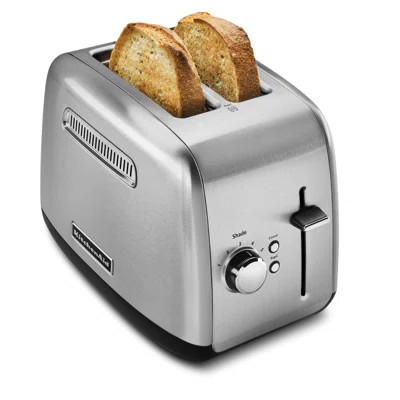 KITCHENAID® 2 SLICE METAL TOASTER, MANUAL LIFT | Wayfair North America
