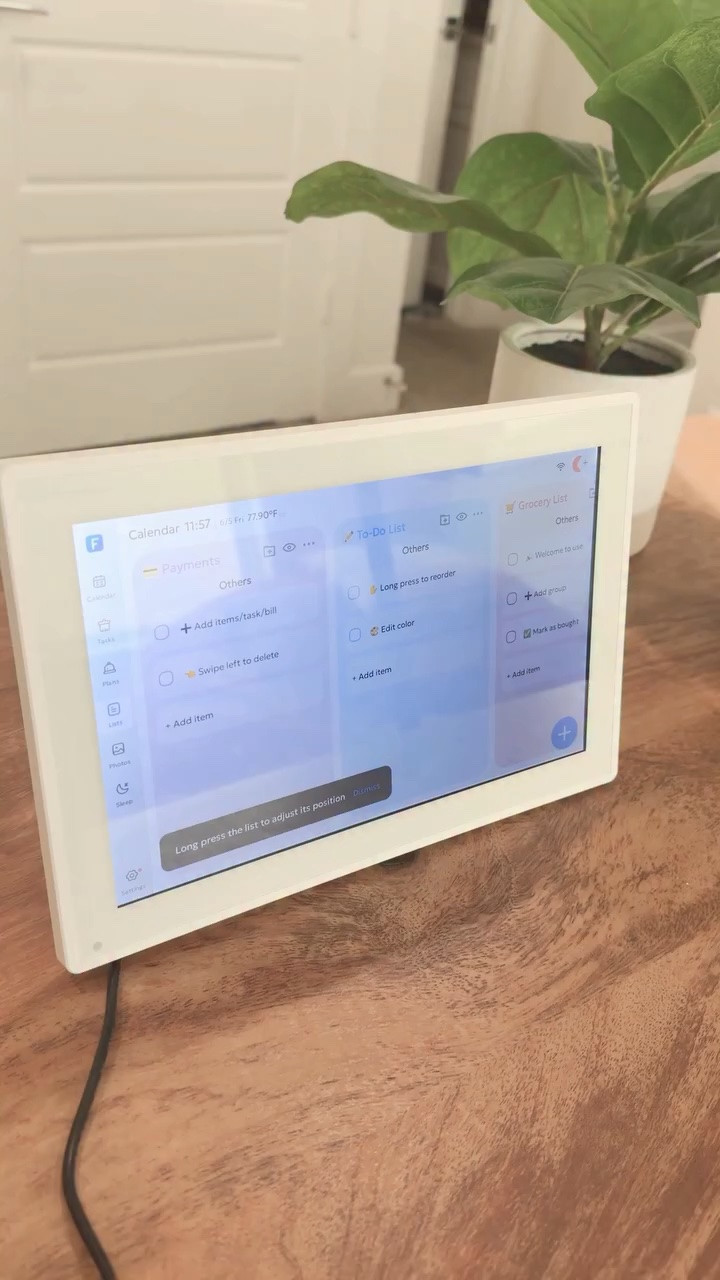 This does exactly what the expensive one does, at a fraction of the price!

#smartcalendar #smartframe #homeorganizer

#LTKHome