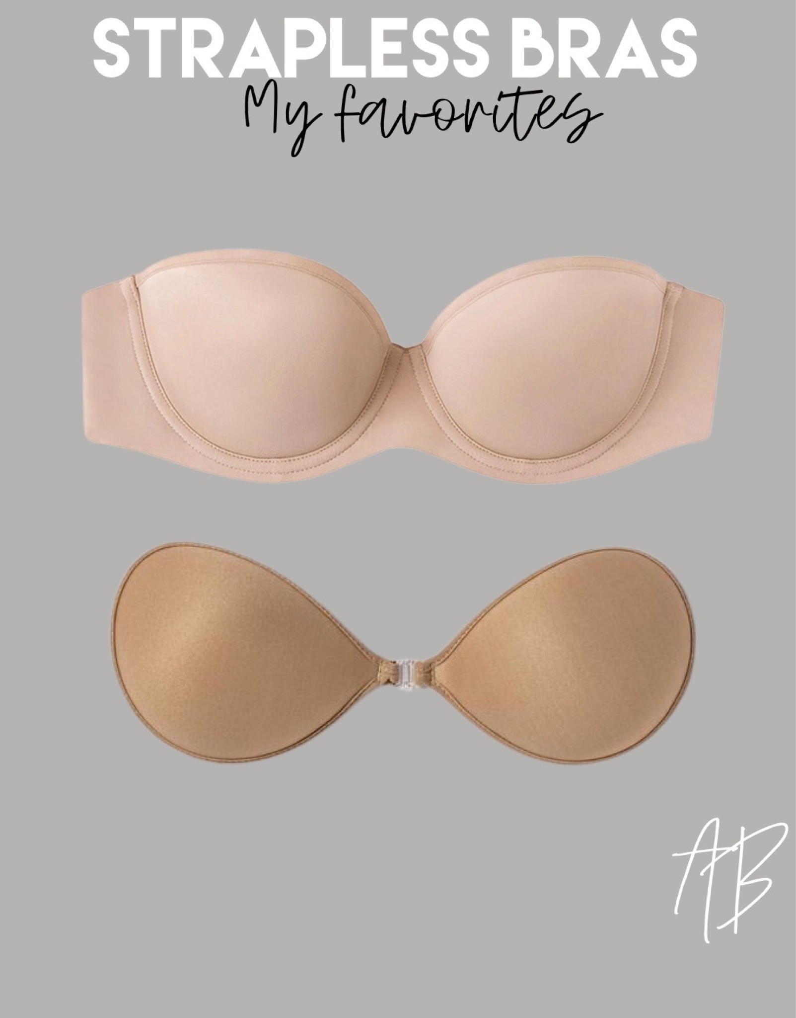 Niidor Adhesive Bra Strapless … curated on LTK