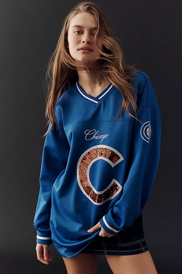 The Wild Collective x Anthropologie MLB Long-Sleeve Top | Anthropologie (US)