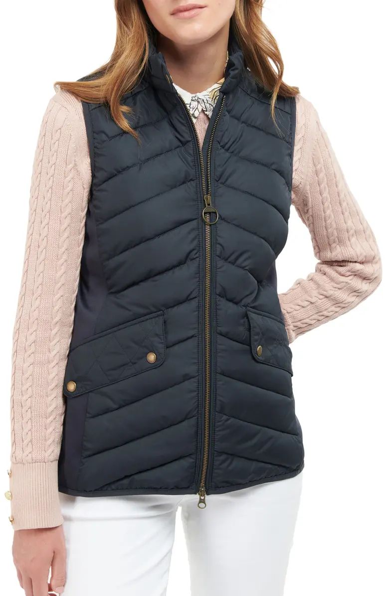 Stretch Cavalry Quilted Vest | Nordstrom