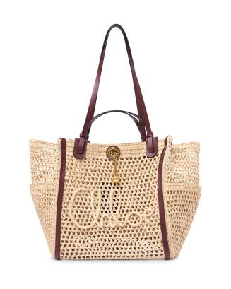 Double Carry Raffia Shoulder Bag | Bloomingdale's (AU)