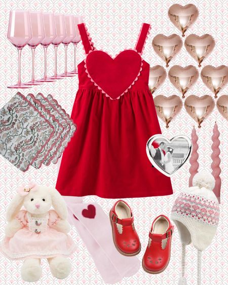 Amazon Valentine’s Day dress you don’t want to miss! 

Heart dress, Valentine’s Day bag, scalloped napkins, pink wine glasses, valentines gifts for her, girls outfits, toddler outfits, bunny, red shoes, toddler shoes , heart balloons, Valentine’s Day party, swim toy, scalloped, wine glass, Valentine baskets, goodies, preppy kids, classic children’s clothing, candles, gifts for her, bunnies, red shoes, girls shoes, girls tights, toddler outfit, baby outfit, baby shoes, The Broke Brooke, Amazon finds, amazon home, Amazon kids, Amazon fashion, Amazon Valentine’s Day , heart cardigan, hearts, red, pink 

#LTKkids #LTKparties #LTKSeasonal