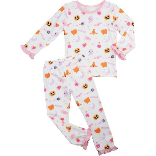 Pink Knit Halloween Pajamas - Shipping early October | Cecil and Lou