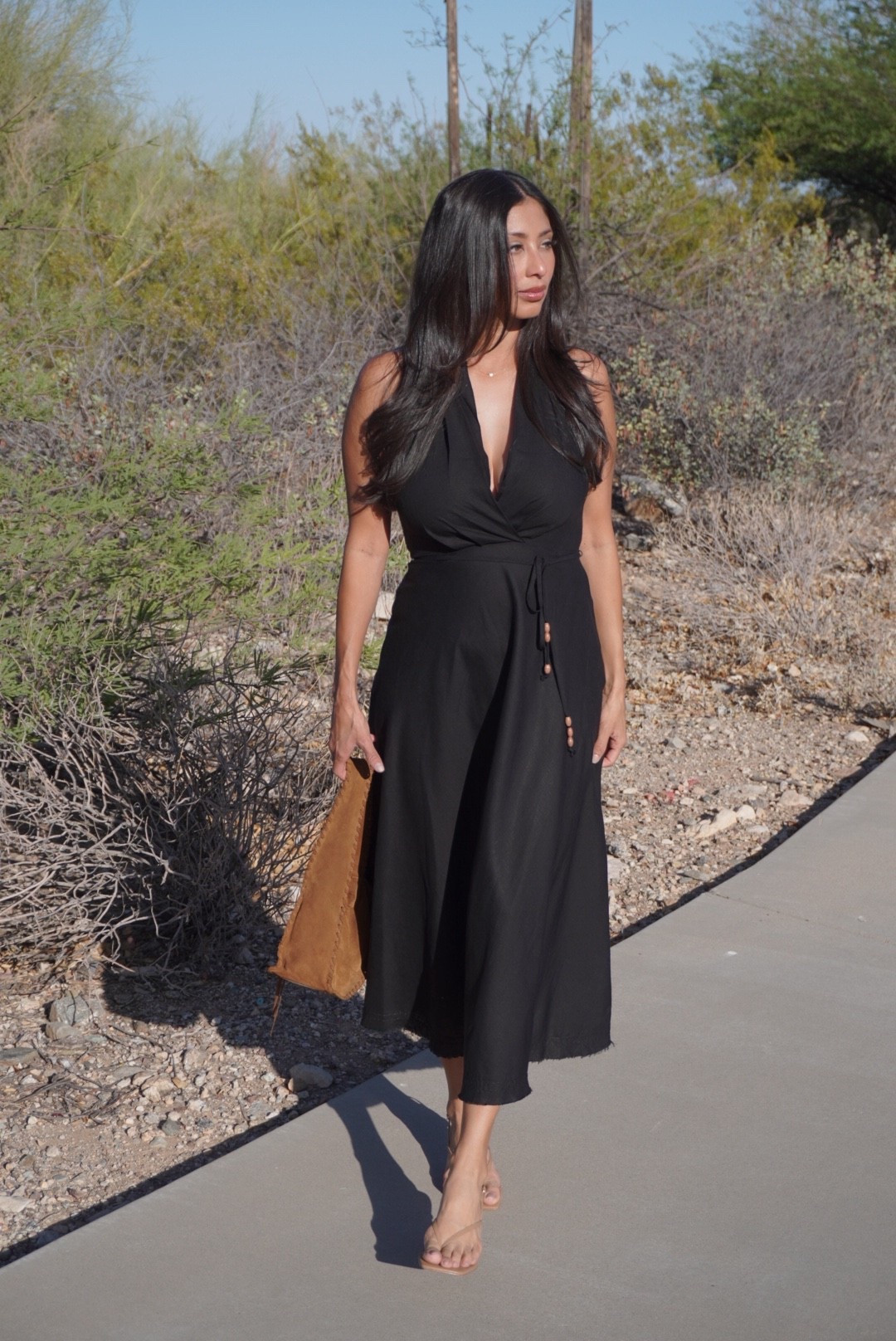 Sandals
Kitten heels 
Suede bag 
Mother’s Day outfit ideas 
Linen dress 
Summer outfit ideas 
Spring dress

#LTKootd #LTKOver40 #LTKMothersDay