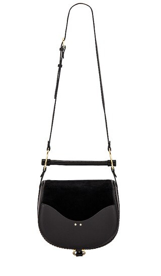 Babylon Suede Bag in Black | Revolve Clothing (Global)