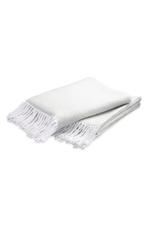 Matouk Pezzo Throw Blanket in Opal at Nordstrom | Nordstrom